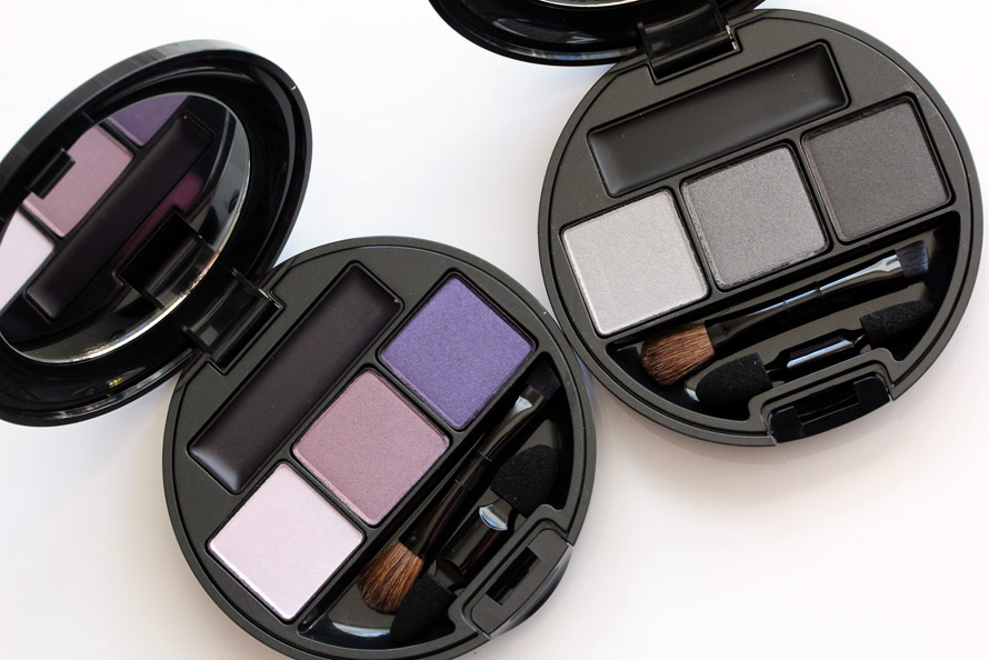 sensai colors eye shadow palette in ES 11 Benifuji and ES 14 Shira Kasane