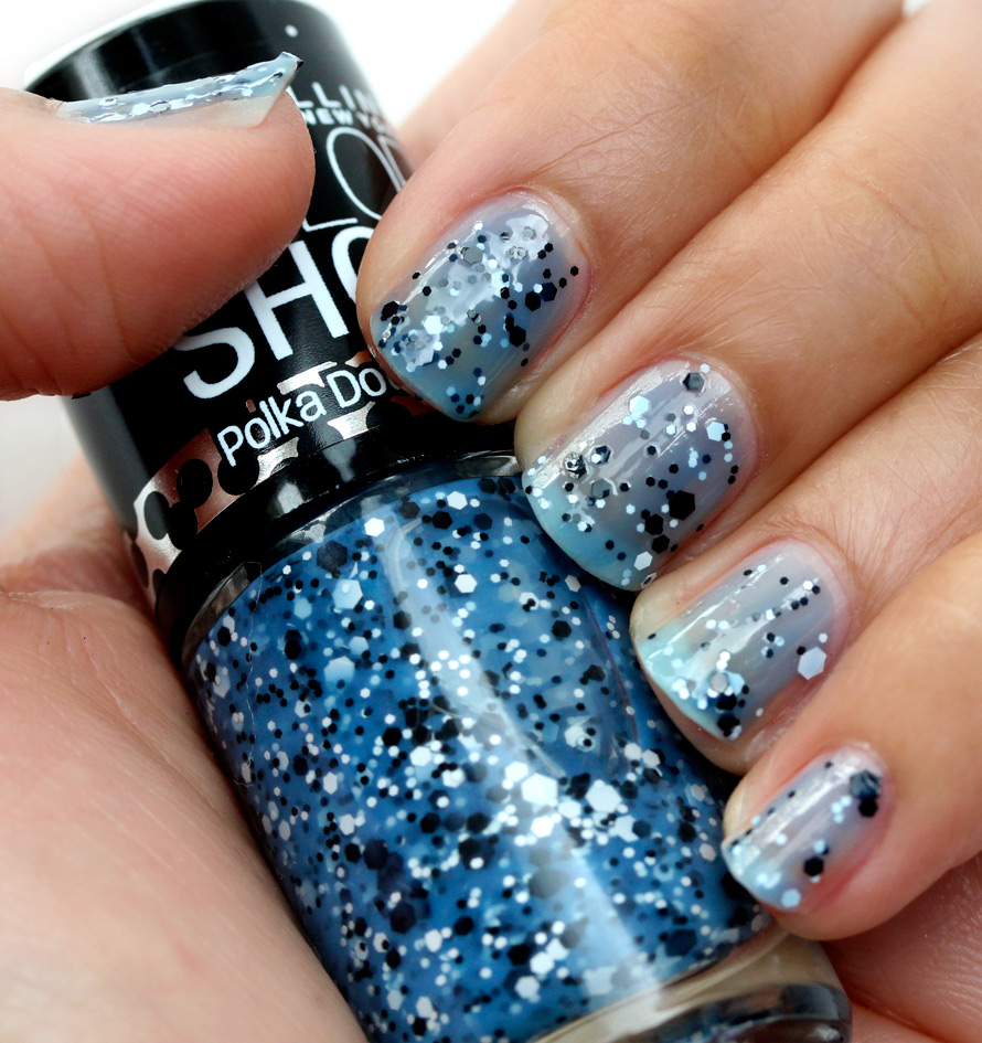 Maybelline Blue Marks the Spot Swatch