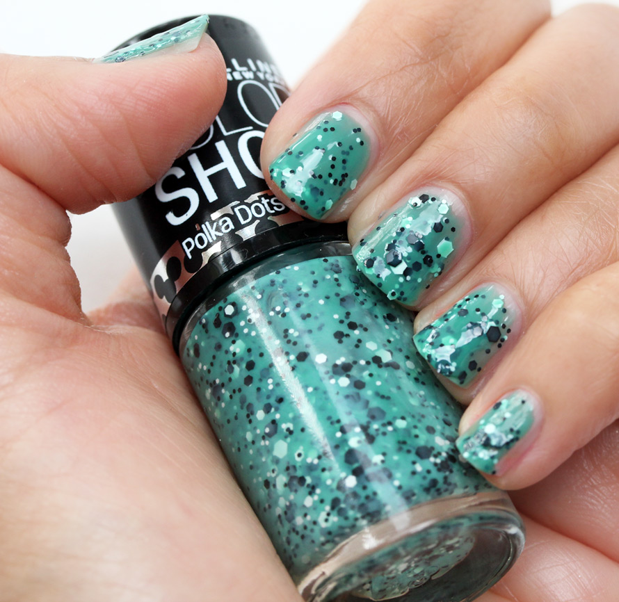 Maybelline Drops of Jade Color Show Polka Dots Nail Polish