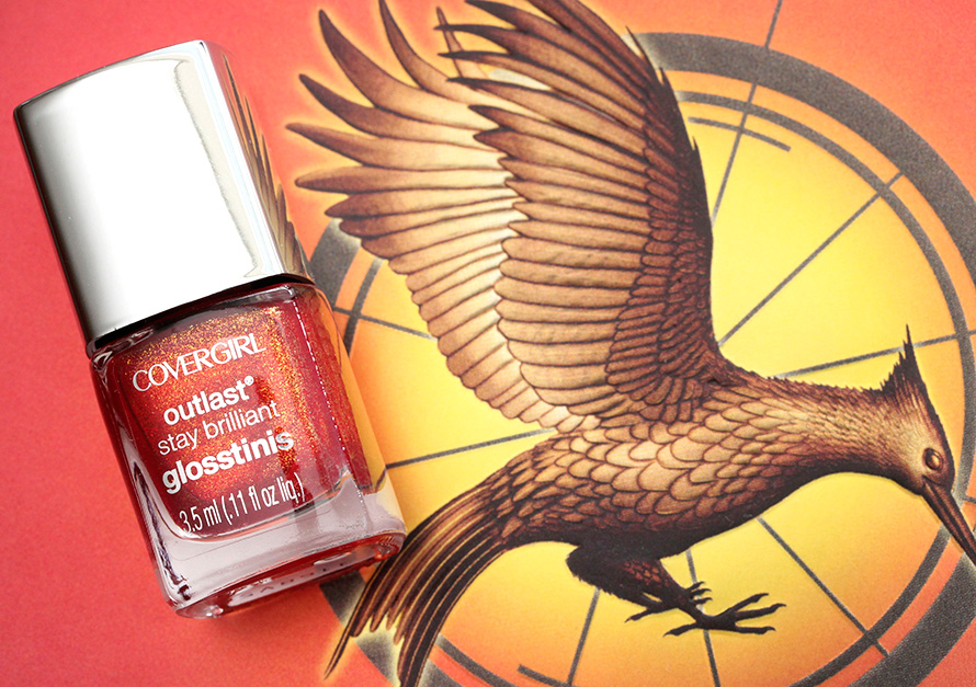 Covergirl Hunger Games Rogue Red Glosstini Nail Polish