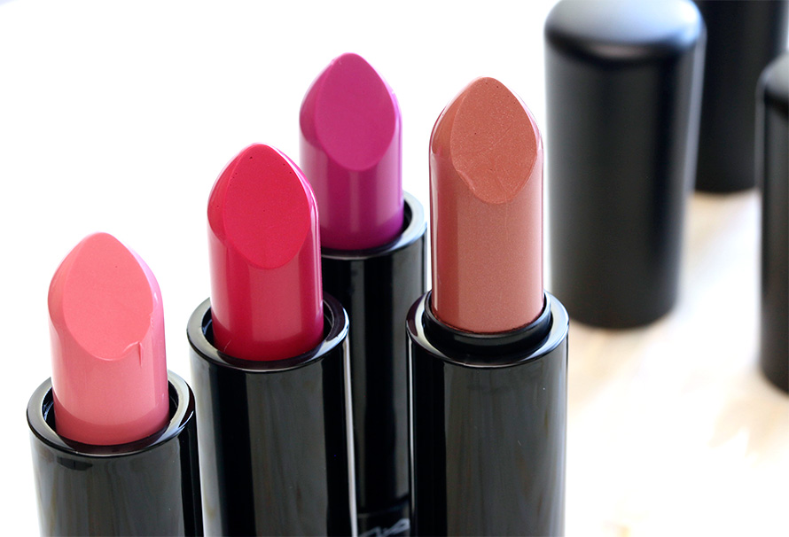 MAC Mineralize Lipsticks, $22 each