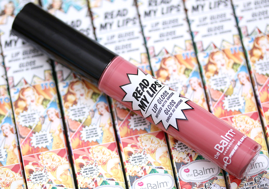 theBalm Read My Lips Lip Gloss in Bam