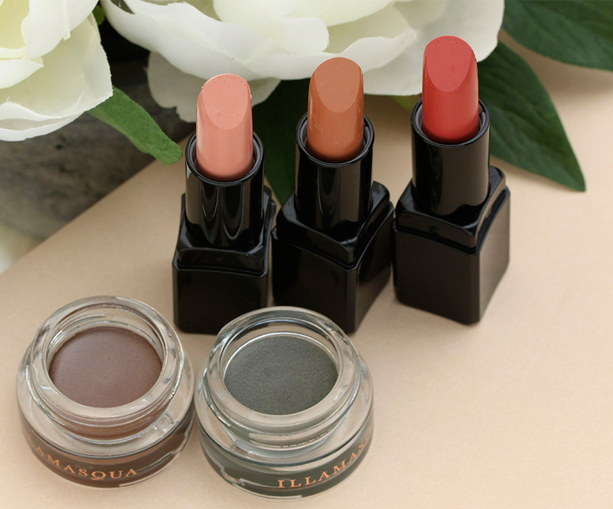 Illamasqua Vintage Metallix and Glamore Lipsticks