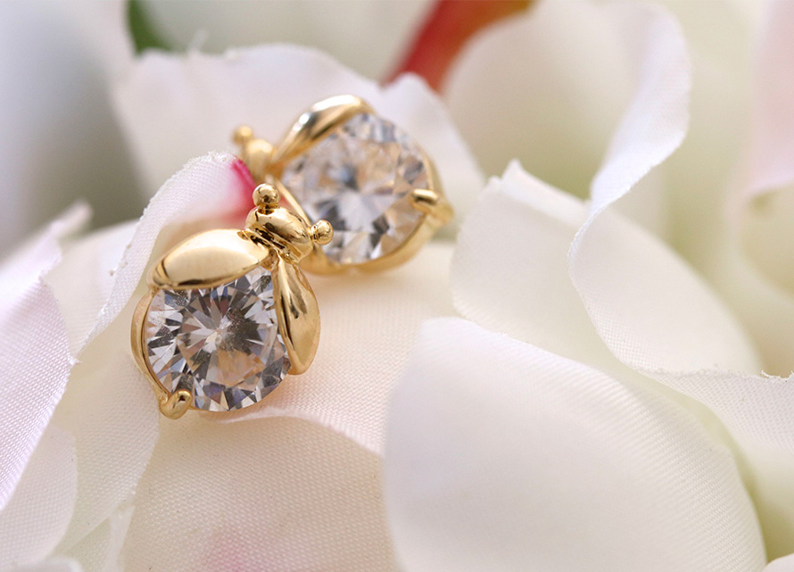 Kristin Perry Ladybug Studs