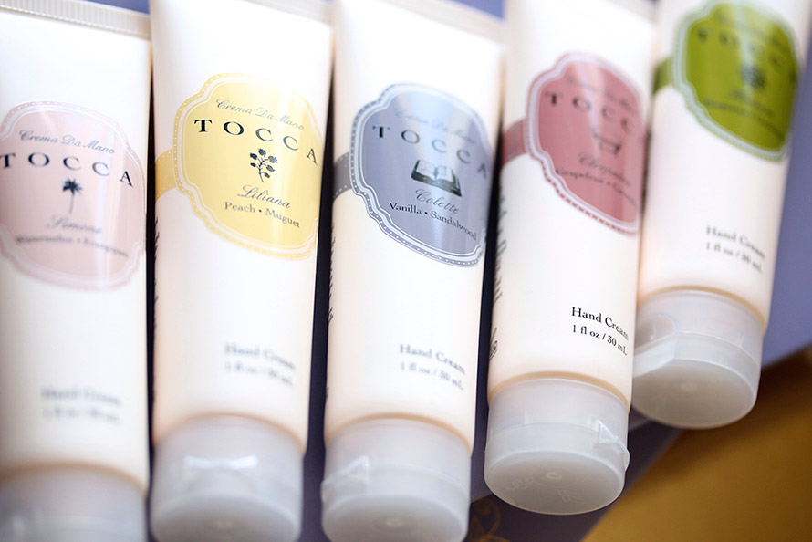 tocca hand cream set