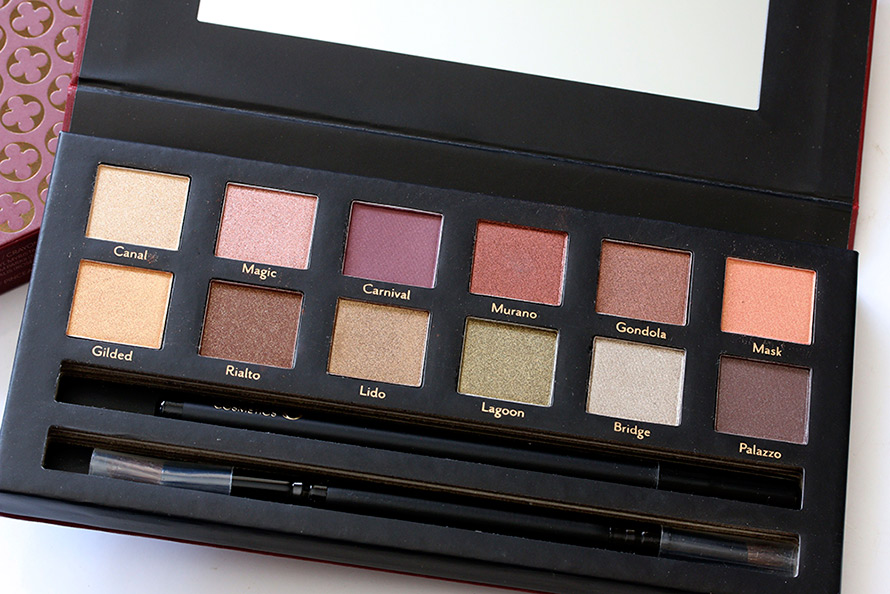 cargo venice eye shadow palette 890