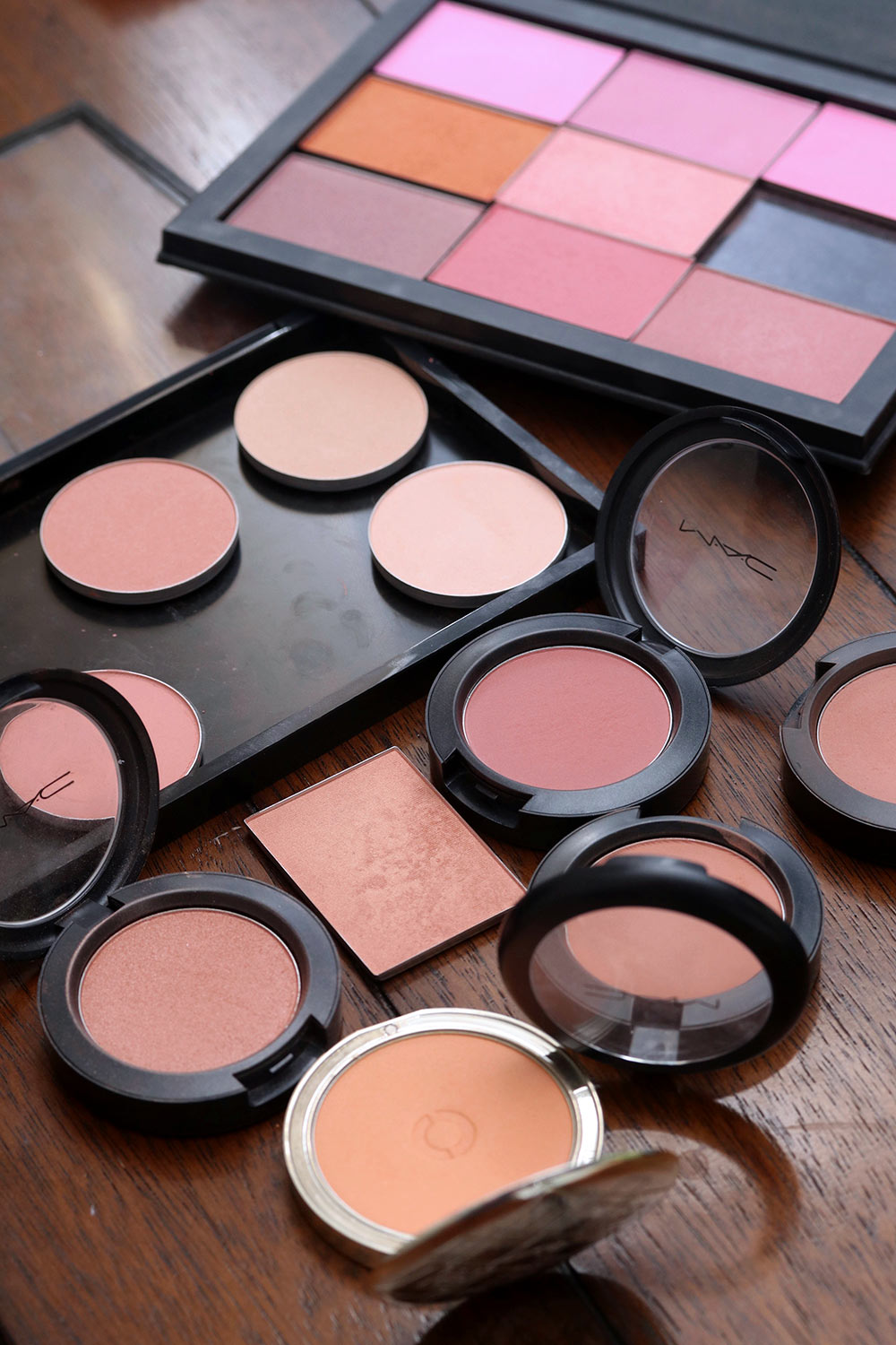 nars and mac blushes