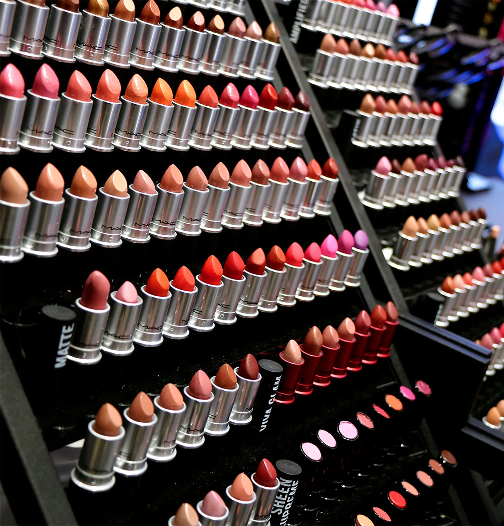 mac lipsticks at union square store