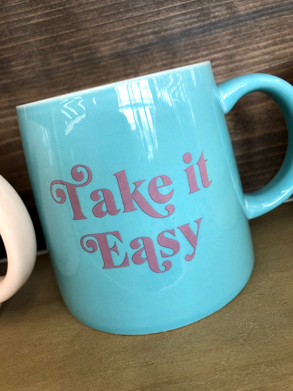 take it easy mug
