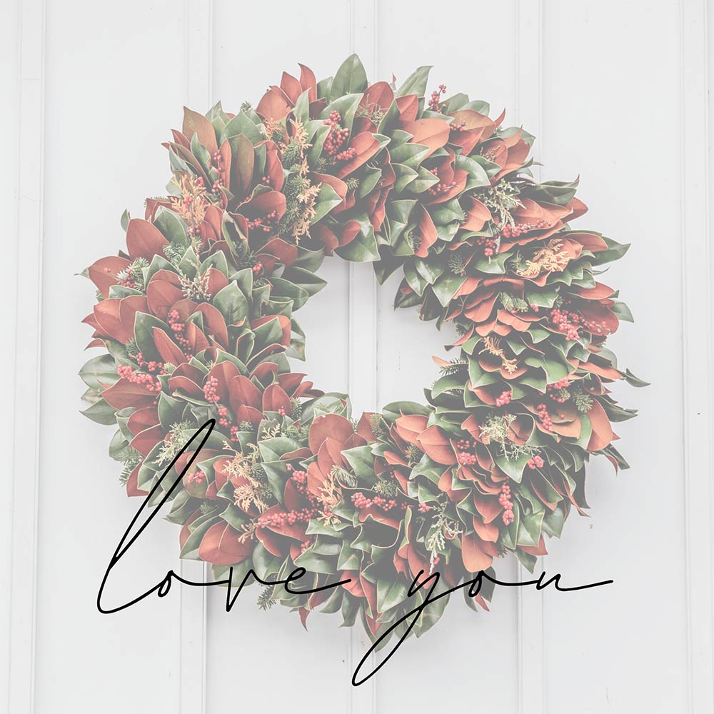 love you wreath monday poll