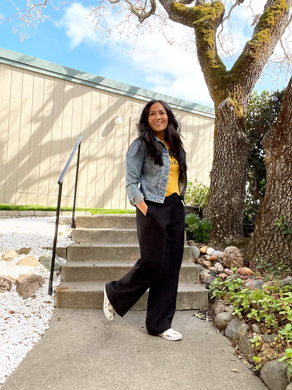 banana republic black pants