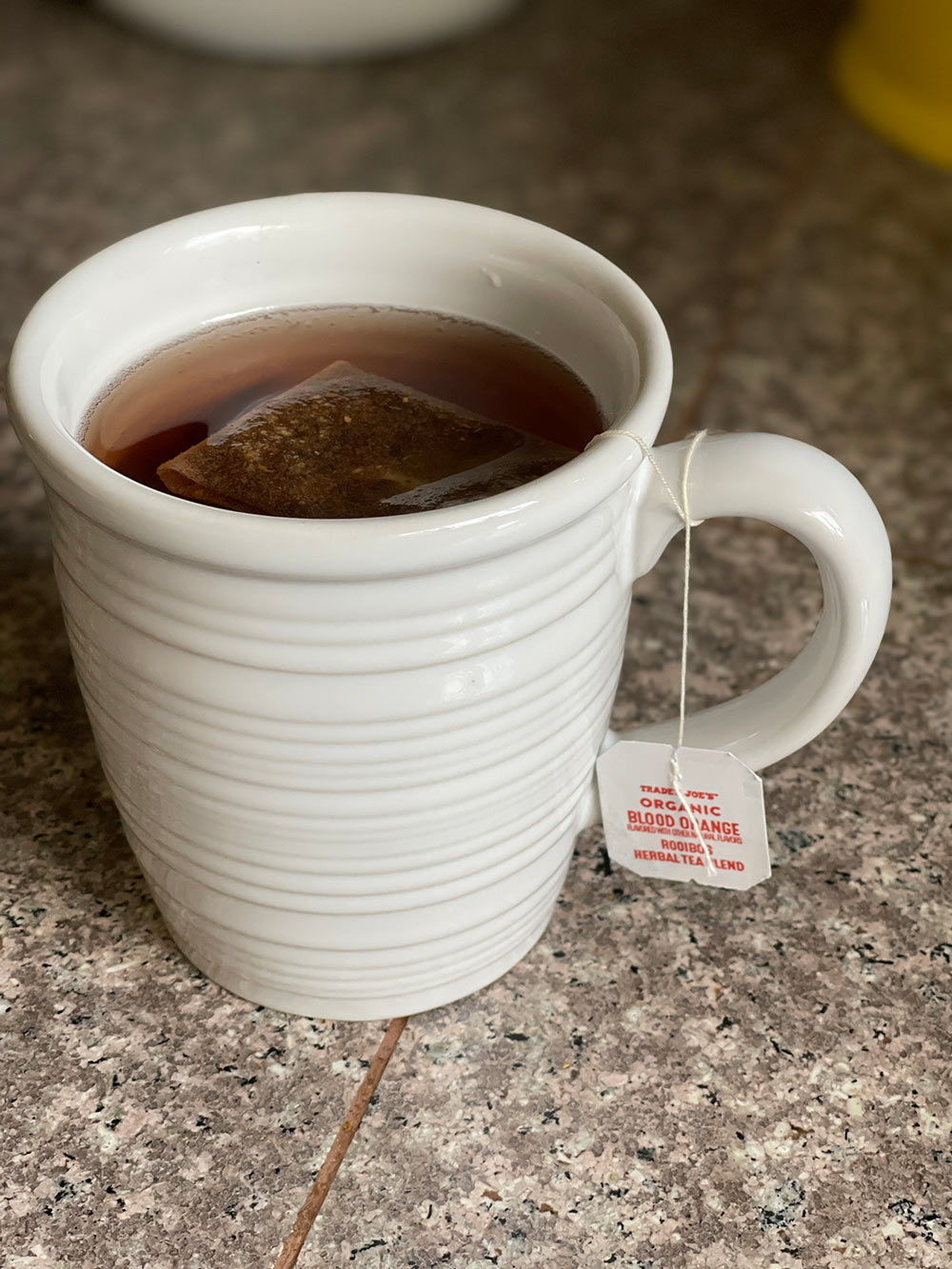 trader joes blood orange rooibos tea shelf