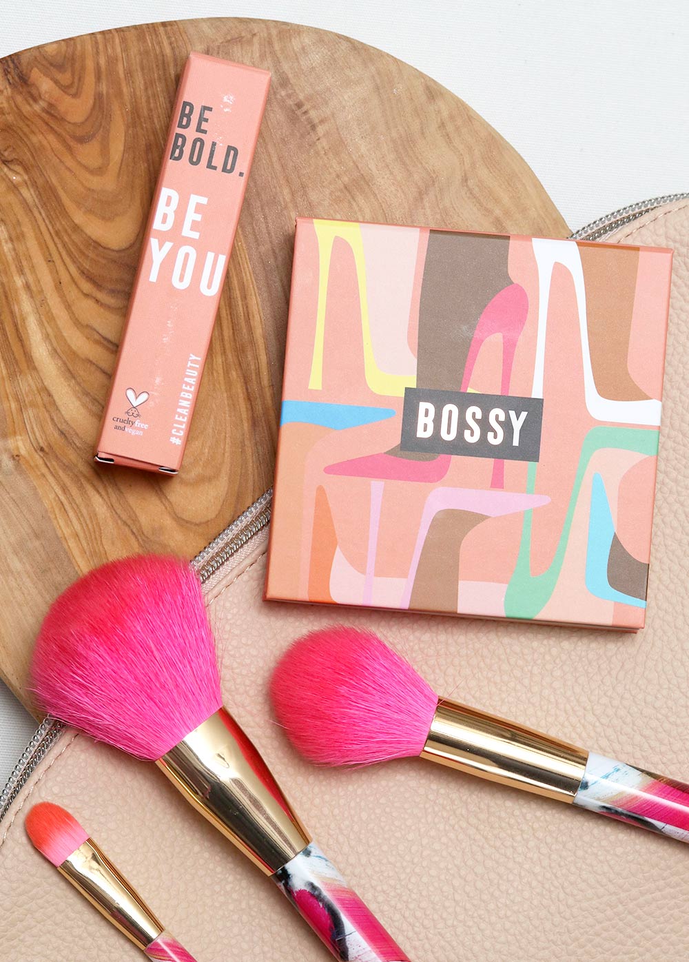 bossy cosmetics power woman essentials swatches