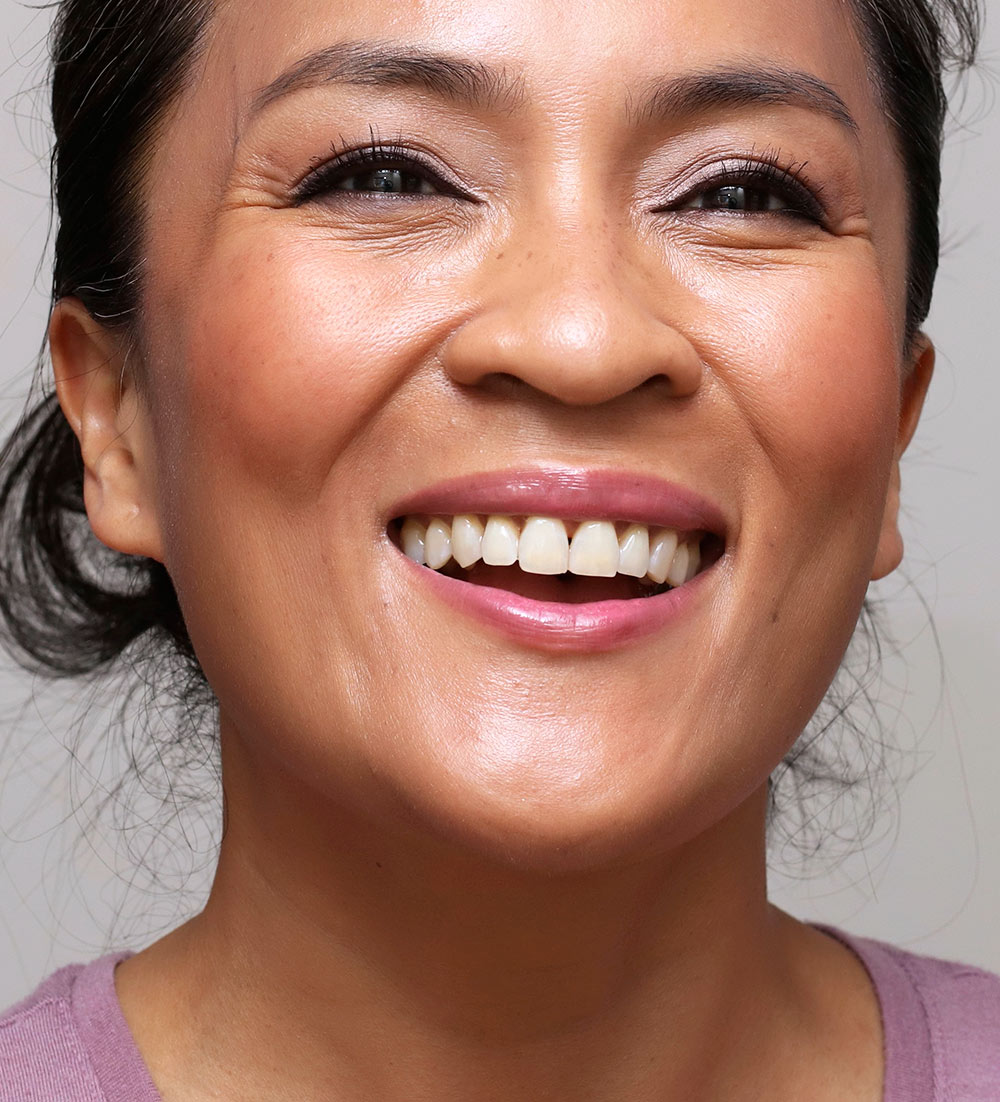 plum liner with honest beauty get it together palette