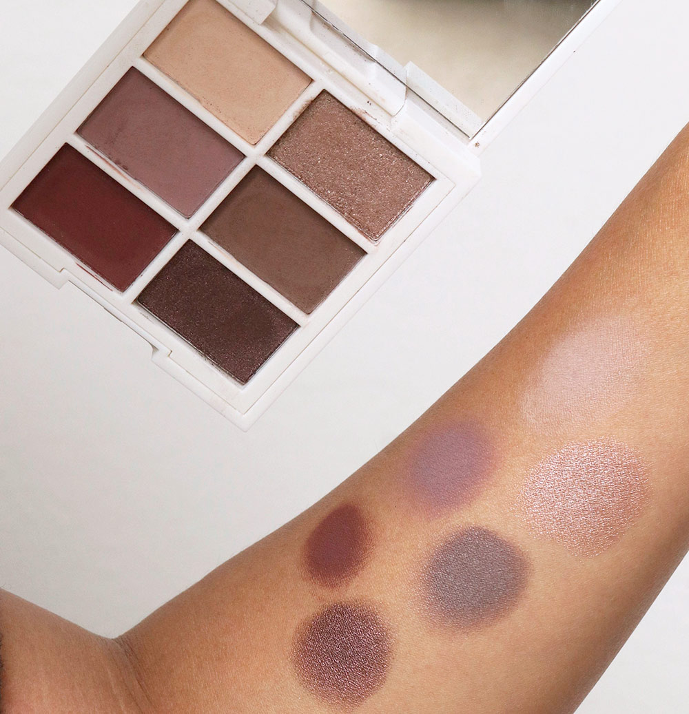 ilia cool palette swatches