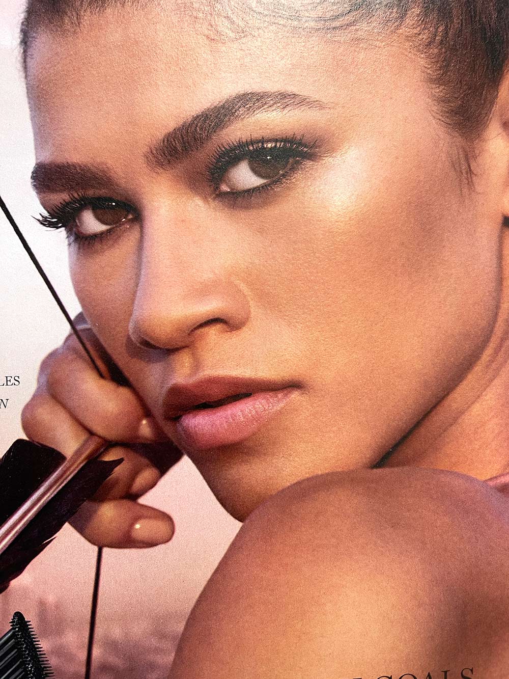 lancome zedaya mascara closeup