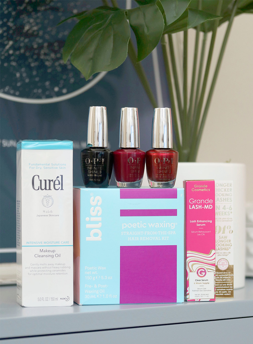 ulta haul bliss curel opi grande lash