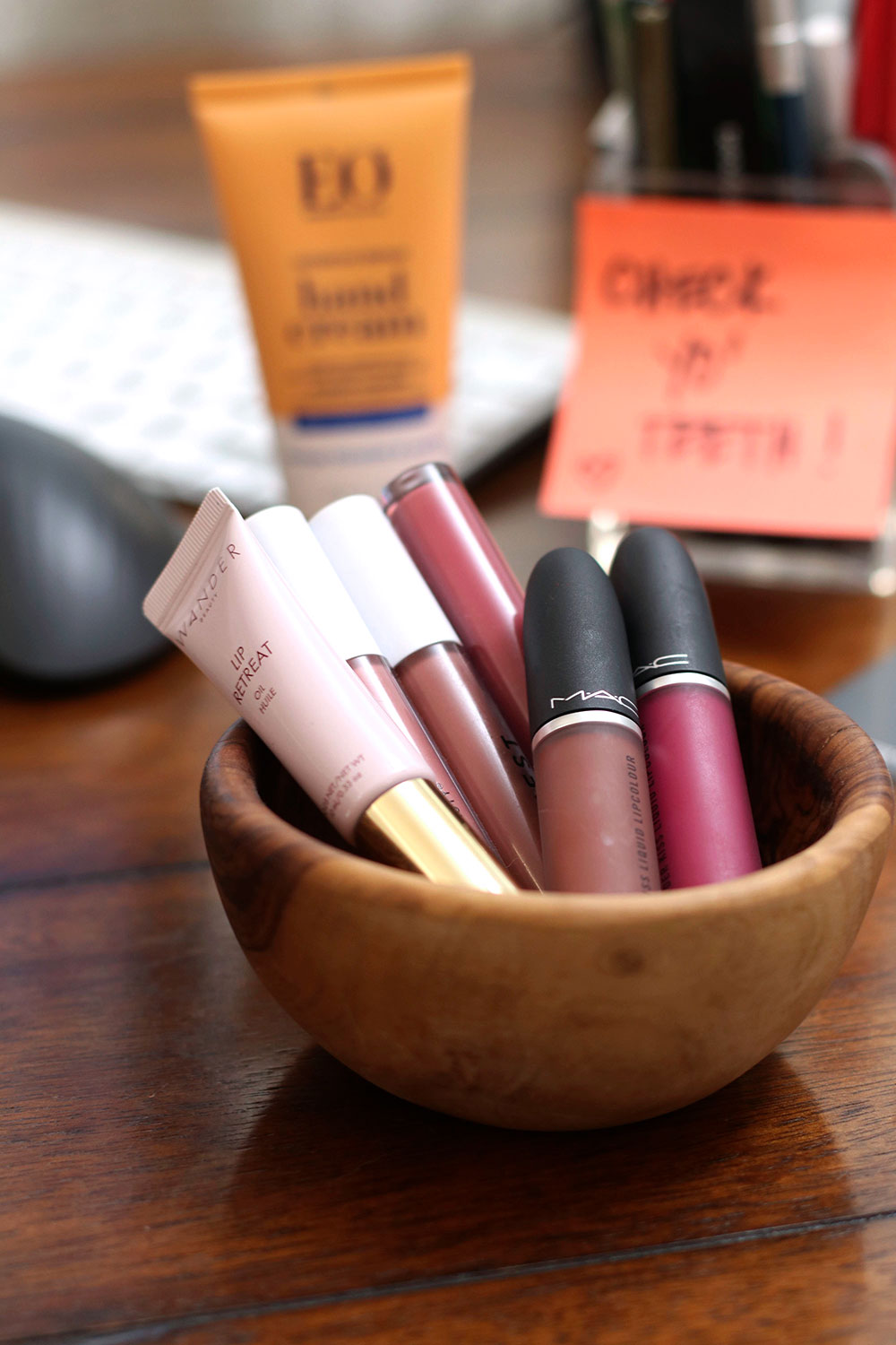 bowl of lipsticks