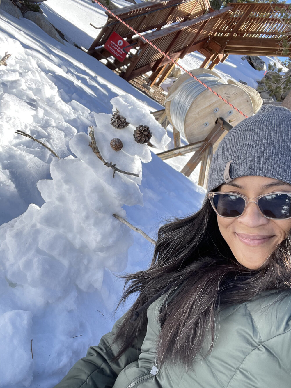 Beatrice and Karen in Tahoe